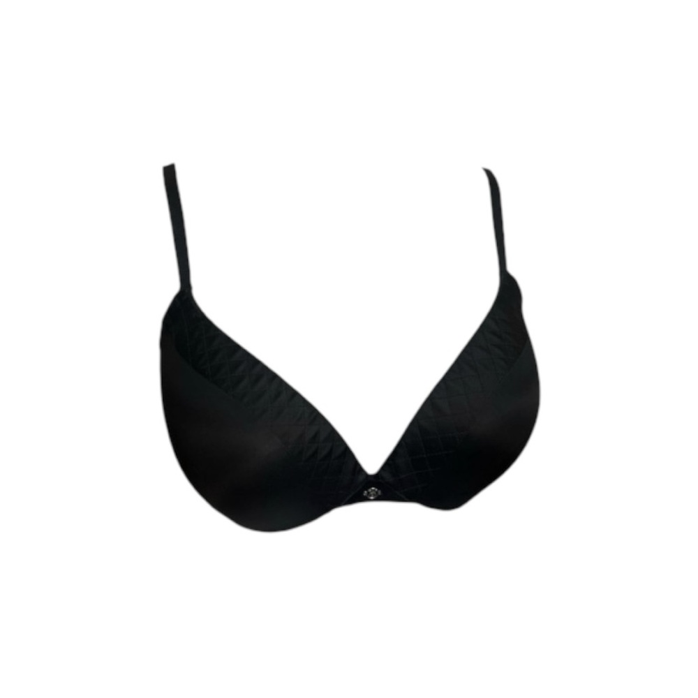 Victoria’s Secret Sexy So Obsessed Push Up enhancing voluminous black bra 34DD